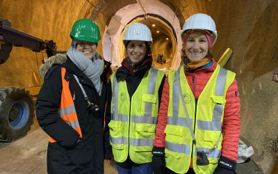 Frauen im Tunnelbau