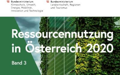 Ressourcennutzung in Österreich 2020